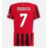 AC Milan Alvaro Morata #7 Hjemmedrakt Kvinner 2024-25 Kortermet